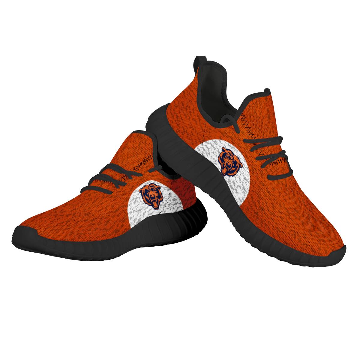 Women's NFL Chicago Bears Mesh Knit Sneakers/Shoes 003